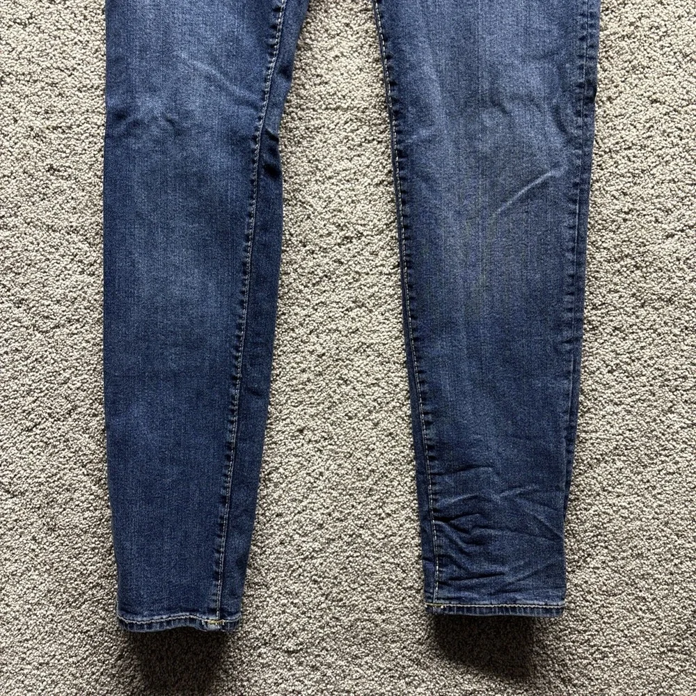 True Religion Rocco Relaxed Skinny Jeans Blue 34x32 Men's Flap Button Denim EUC‎
